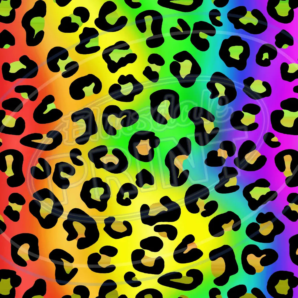 Electric Leopard 008 Printed Pattern Vinyl