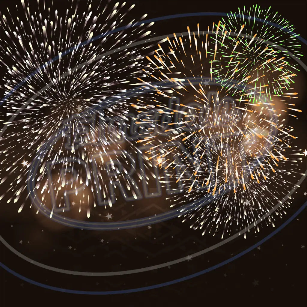 Fireworks 013 Printed Pattern Vinyl
