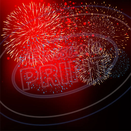 Fireworks 014 Printed Pattern Vinyl