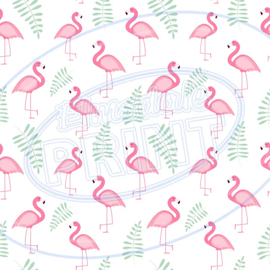 Flamingo Friends 003 Printed Pattern Vinyl