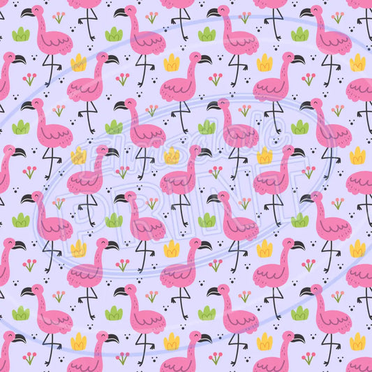 Flamingo Friends 007 Printed Pattern Vinyl