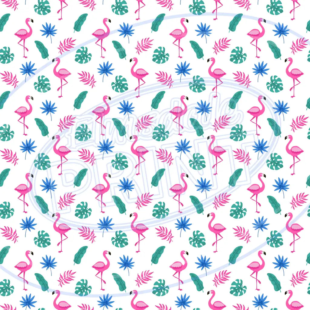 Flamingo Friends 012 Printed Pattern Vinyl