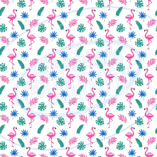 Flamingo Friends 012 Printed Pattern Vinyl