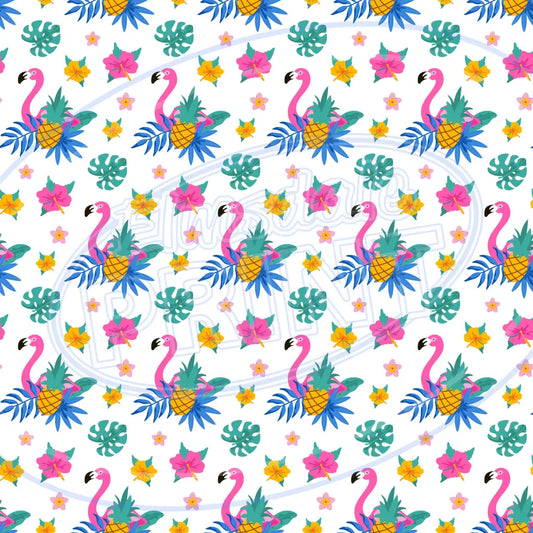 Flamingo Friends 013 Printed Pattern Vinyl