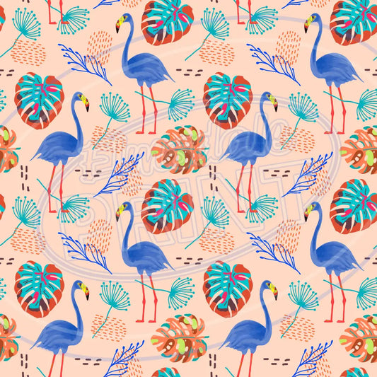 Flamingo Friends 016 Printed Pattern Vinyl