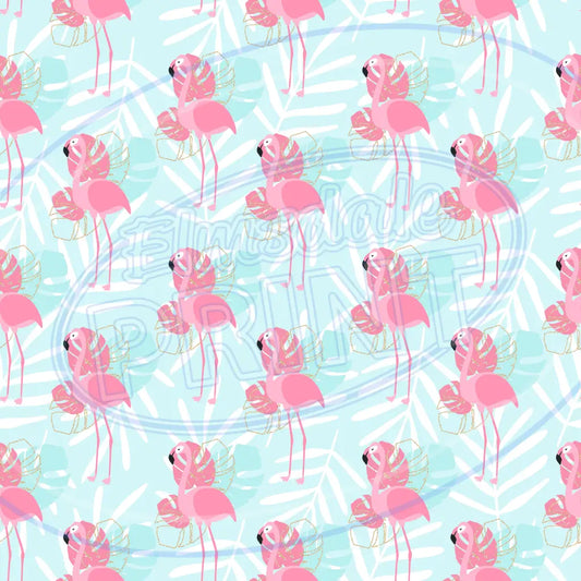Flamingo Party 013 Printed Pattern Vinyl