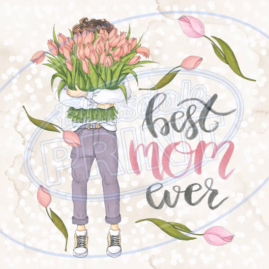 Floral Mama 003 Printed Pattern Vinyl