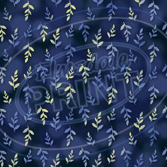 Foil Leaves 001 Printed Pattern Vinyl