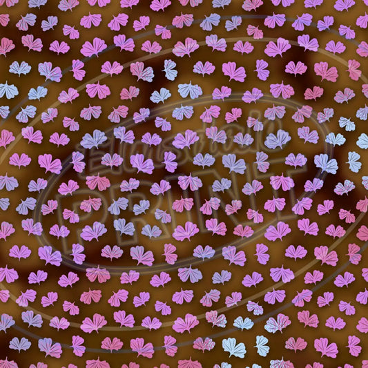 Foil Leaves 004 Printed Pattern Vinyl