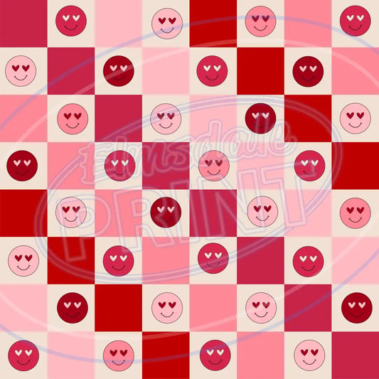 Funky Hearts 003 Printed Pattern Vinyl