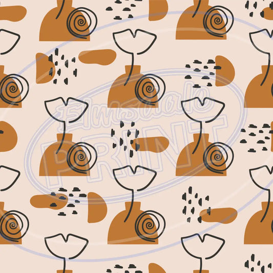 Garden Boho 004 Printed Pattern Vinyl