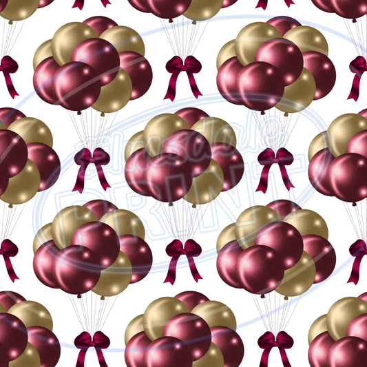 Glam Balloons 002 Printed Pattern Vinyl