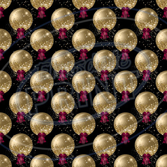 Glam Balloons 004 Printed Pattern Vinyl