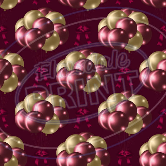 Glam Balloons 008 Printed Pattern Vinyl