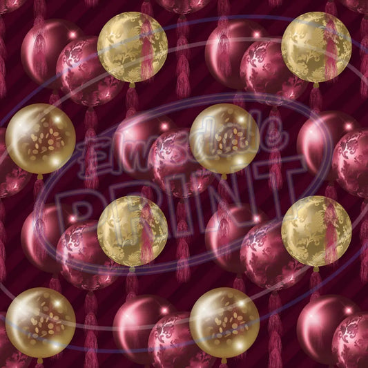 Glam Balloons 010 Printed Pattern Vinyl