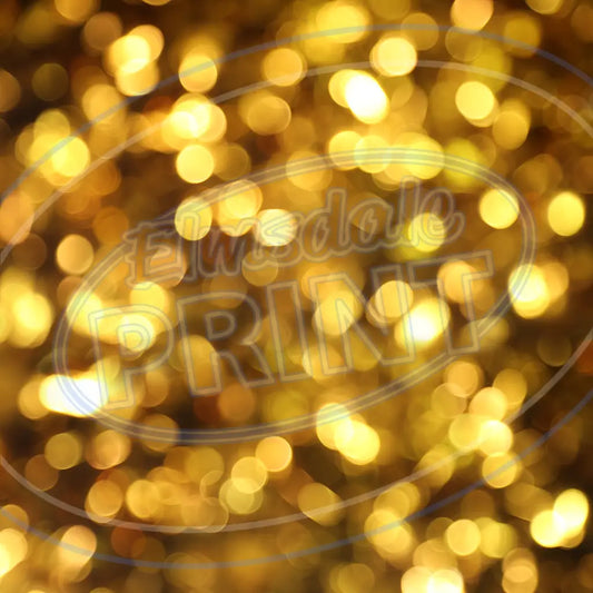 Gold Bokeh 006 Printed Pattern Vinyl