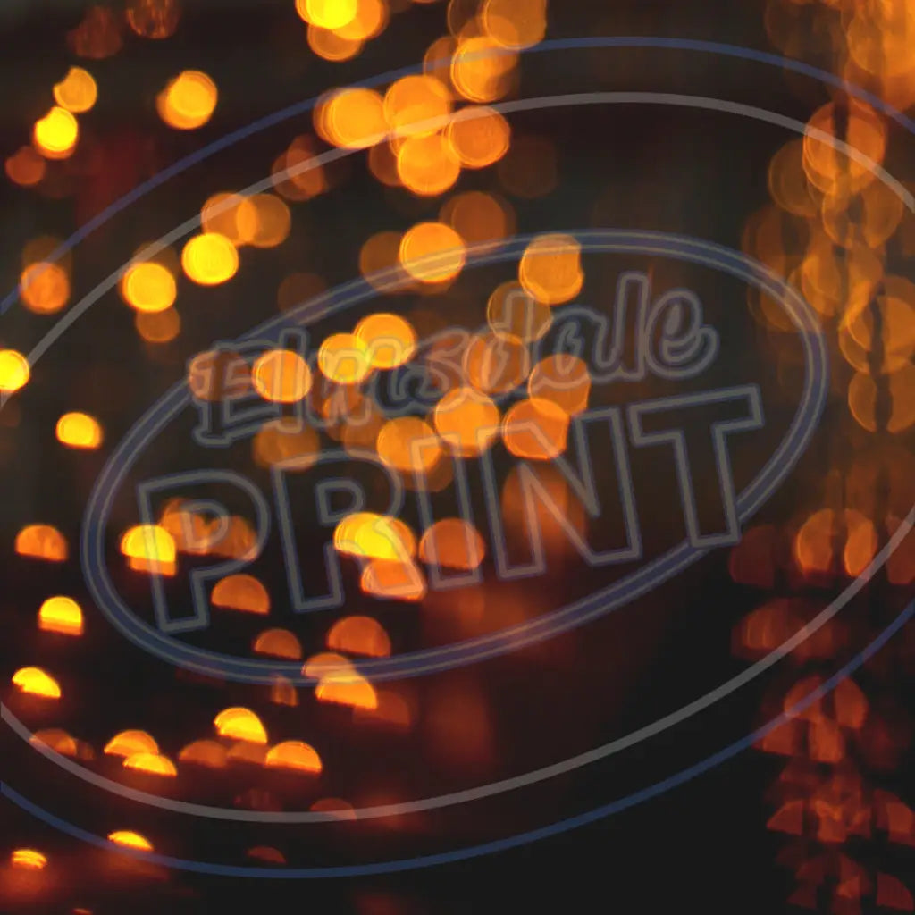 Gold Bokeh 011 Printed Pattern Vinyl