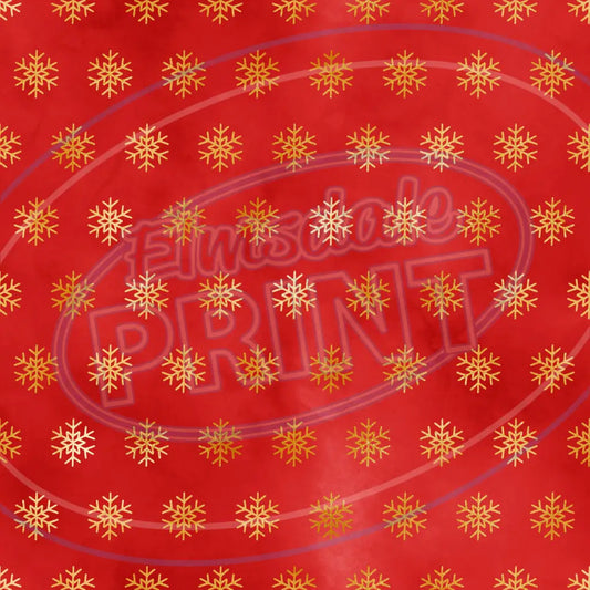 Gold Red Green 001 Printed Pattern Vinyl