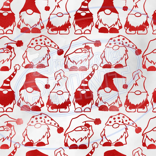 Gold Red Green 005 Printed Pattern Vinyl