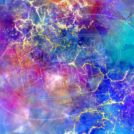 Gold Vein Crystal 011 Printed Pattern Vinyl