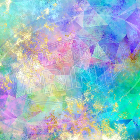 Gold Vein Crystal 017 Printed Pattern Vinyl