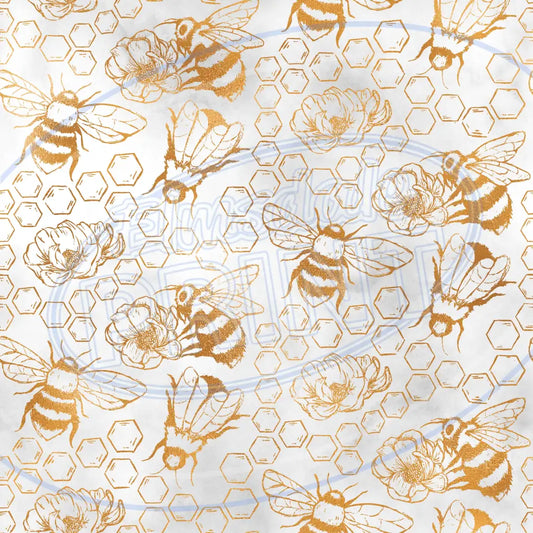 Golden Honey 006 Printed Pattern Vinyl