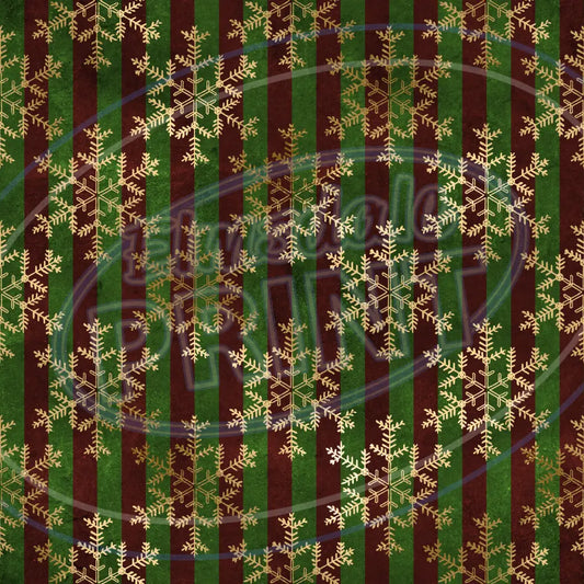 Gothic Christmas 007 Printed Pattern Vinyl