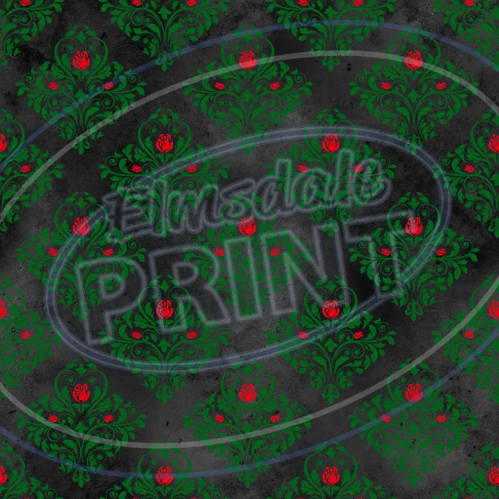 Gothic Christmas 017 Printed Pattern Vinyl