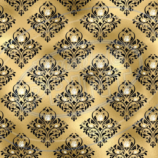 Gothic Gold 003 Printed Pattern Vinyl