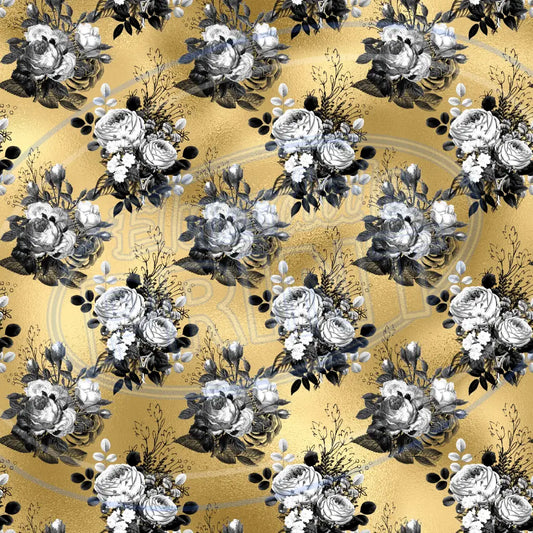 Gothic Gold 005 Printed Pattern Vinyl