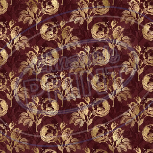 Gothic Gold 007 Printed Pattern Vinyl