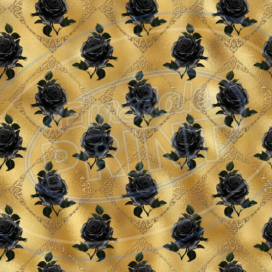 Gothic Gold 015 Printed Pattern Vinyl