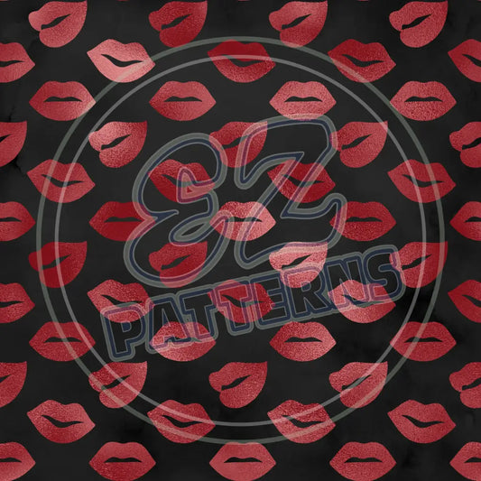 Gothic Kisses 007 Printed Pattern Vinyl