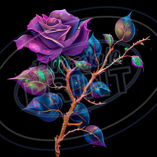 Gothic Rose 007 Printed Pattern Vinyl