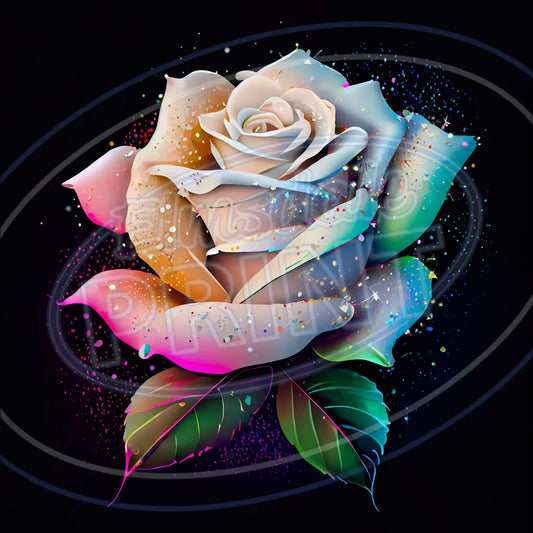 Gothic Rose 008 Printed Pattern Vinyl