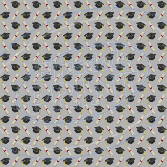 Gray Gold Grad 001 Printed Pattern Vinyl