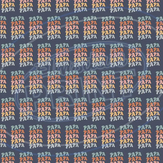 Groovy Dad 001 Printed Pattern Vinyl