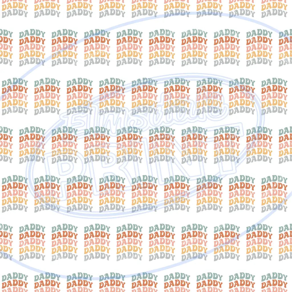 Groovy Dad 006 Printed Pattern Vinyl