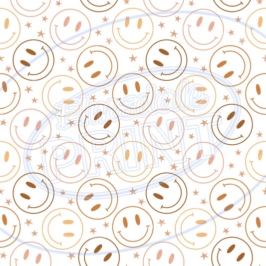Groovy Smiley 009 Printed Pattern Vinyl