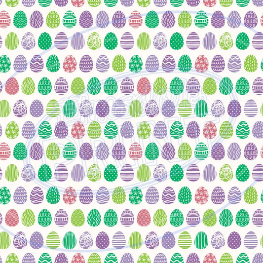 Happy Easter 001 Printed Pattern Vinyl