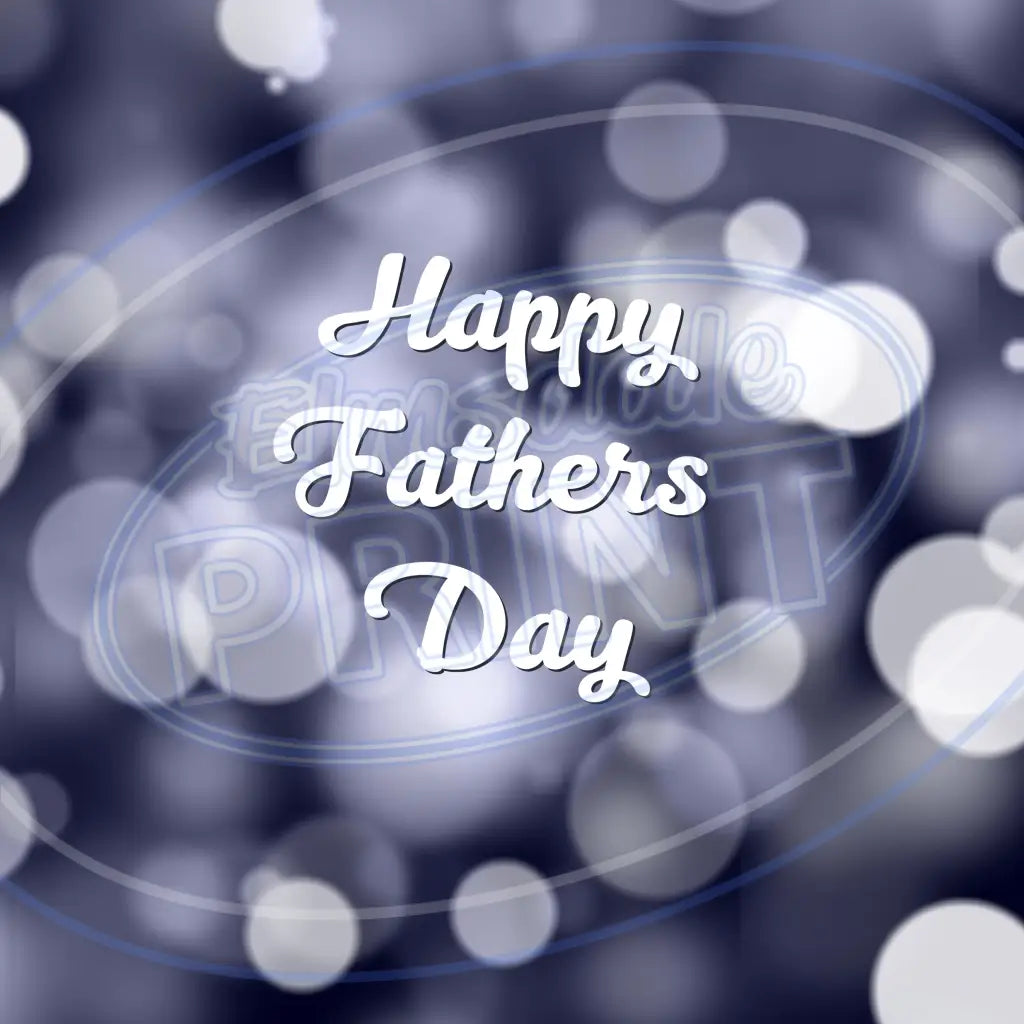 Happy Fathers Day 006 Printed Pattern Vinyl