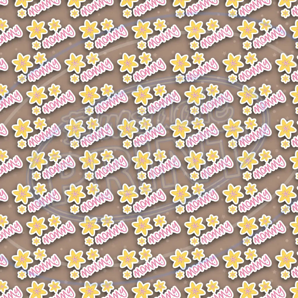 Happy Mothers Day 005 Printed Pattern Vinyl