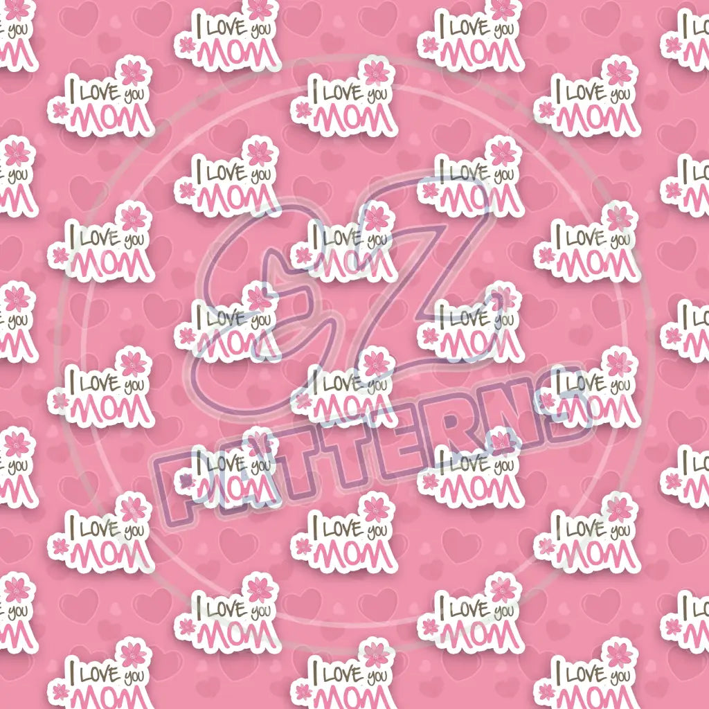 Happy Mothers Day 007 Printed Pattern Vinyl