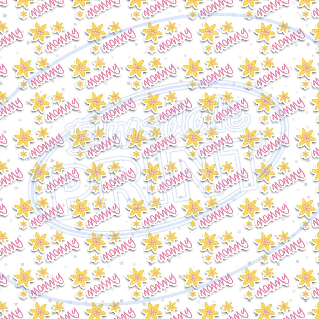 Happy Mothers Day 010 Printed Pattern Vinyl