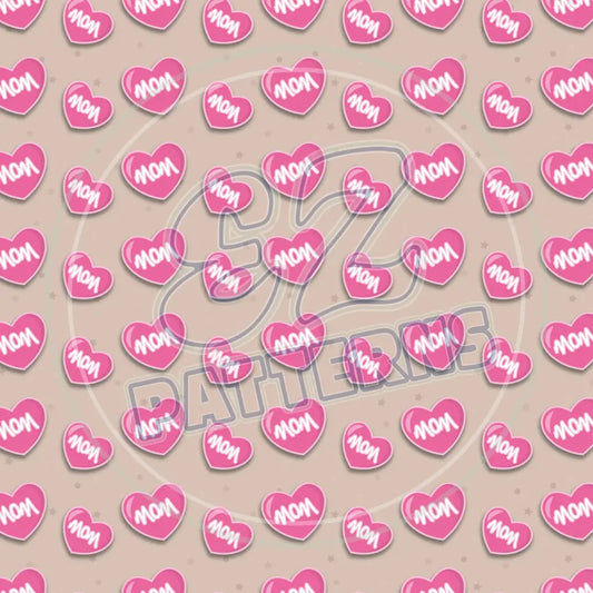 Happy Mothers Day 016 Printed Pattern Vinyl