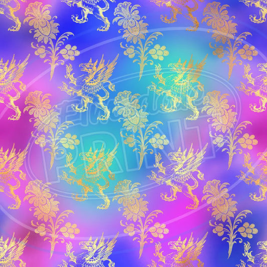 Neon Fantasy 006 Printed Pattern Vinyl