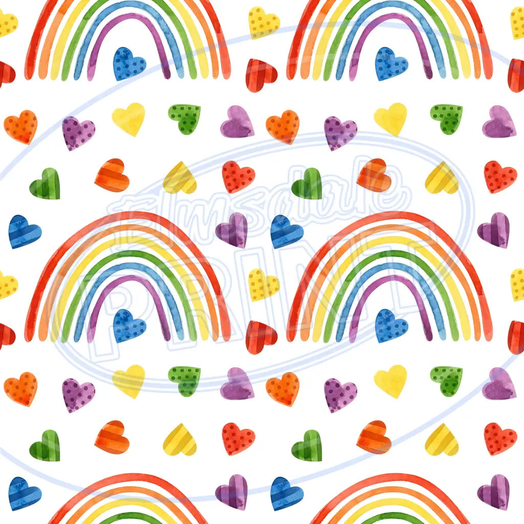 Light Rainbow 006 Printed Pattern Vinyl