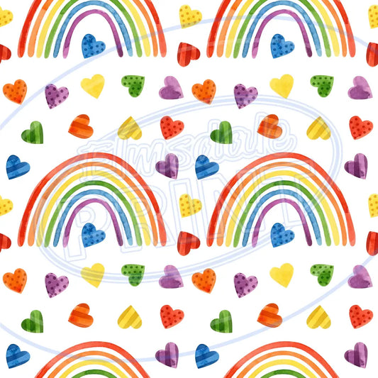 Light Rainbow 006 Printed Pattern Vinyl
