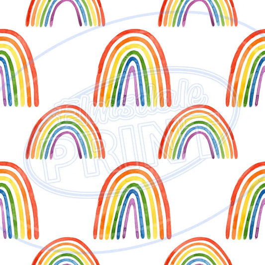 Light Rainbow 008 Printed Pattern Vinyl