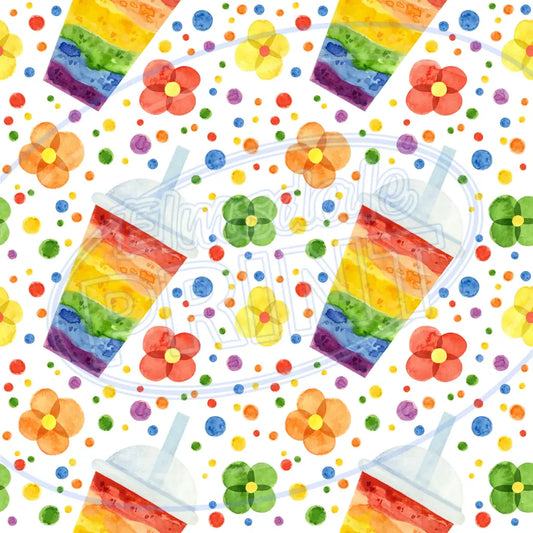 Light Rainbow 010 Printed Pattern Vinyl